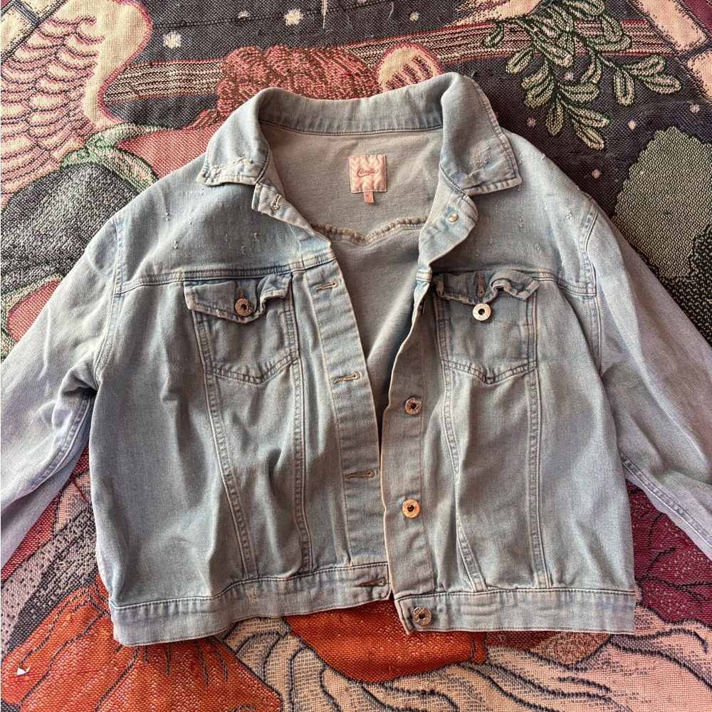 Candie's Light Blue Jean Jacket